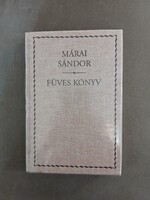 Márai Sándor - Füves Könyv - Helikon,2006