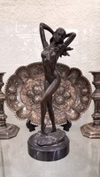 Antik Bronz Szobor - Női Akt