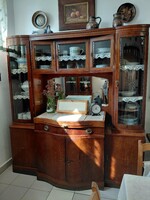 Antik 2 db-os tálalószekrény