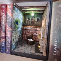 Booknook - Cozy library/ Könyvzug -könyvtár