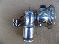 Kerékpár karbitlámpa eredeti üveggel "Hackel- Scharlach".