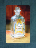 Kártyanaptár,Elixír gyógyszertár,patika,Berettyóújfalu,üveg patikaedény, 2009  (3)
