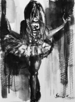 Kis balerina art by Konrad Biro. Alacsony induló árral! Egy hét-egy esély!