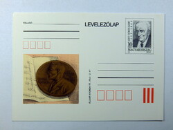 1993. Díjjegyes levelezőlap - Szent-Györgyi Albert,