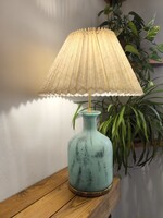 Mid-century stílusú vintage üveg lámpa – valószínűleg német / skandináv – 1960/70s