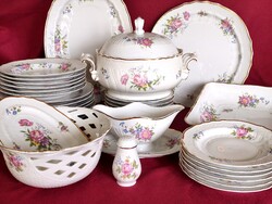 Hollóházi Hajnalka mintás  étkészlet