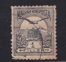 1900 Turul 1 Fillér Pecsételt