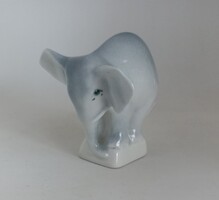 Zsolnay porcelán elefánt "RITKA"!