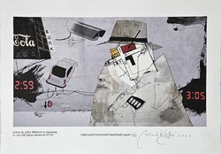 Milorad Krstic - Ruben Brandt a gyűjtő 30 x 42 cm computer print, merített papír