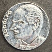 Rodolfo Vigyázat csalok zseton, emlékérem