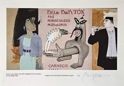 Milorad Krstic - Ruben Brandt a gyűjtő 30 x 42 cm computer print, merített papír