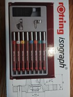 Rotring Isograph tus csőtoll készlet sosem használt