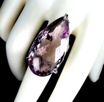 57 es Valodi Ametrin 925 Ezust Gyürű