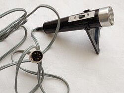 Microphone with switch beag md 102-60k Budapest electroacoustic factory retro 1972 works