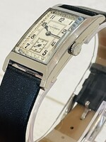 Gyönyörű acéltokos Tavannes Art Deco Tank Közel 100 éves