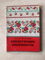 Paul Ilona és Zsille Zsigmondné: Keresztszemes hímzésminták antikvár könyv