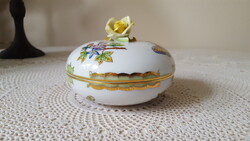 Herendi VBO porcelán bonbonier