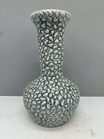 Király Károly kerámia váza, 27 cm magas