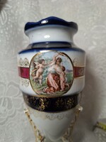 4.300.- Antik kobaltkék porcelán díszváza – mitológiai jelenettel (7711 nyomat)