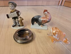  Eladó PORCELÁNok LEGÉNYCSAPAT – KAKAS, HAL, HARMONIKÁS 