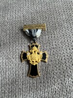 Osztrák-Magyar Monarchai 50 éves arany katonai tiszti szolgálati jelvény
