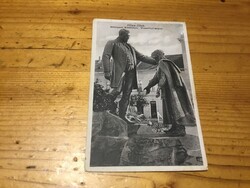 Képeslap 1932 - ből Zilah / Zilau, Wesselényi szobor