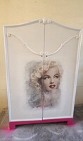Marilyn Monroe Art Deco stílusú gardrobe szekrény