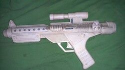 Retro STAR WARS plasztik rohamosztagos kézi fegyver ,sugárvető, lézer puska 40 cm a képek szerint