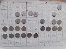 AUSZTRIA 10 GROSCHEN 1959 - 1995 ALU. 25 DB  B163