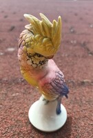 Volkstedt porcelán kakadu