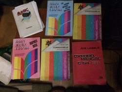 6 db régi commodoros könyv egyben retro szocreál szuvenír