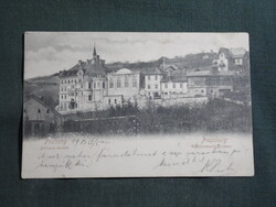 Képeslap,Szlovákia,Pozsony,Pressburg,Etablissement Dubský,Etablissement Bellevue mulató,1903-