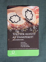 Kártyanaptár,Totó Lottó szerencsejáték, 2012  (3)