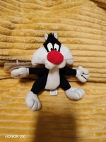 Sylvester. Looney tunes cat. Warner bros. Cartoon figure. Plush, toy.