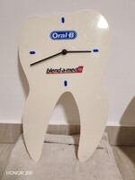 Oral-B, Blendamed relikvia. Fog óra, falióra. Működik. Különleges, érdekes.