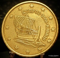 Ciprus 50 euro cent, 2008 A02C6