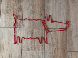 Extra ritka IKEA Sprallig vintage kutya, kutyás akasztó, fogas, ruhafogas