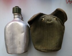 Régi alumínium  kulacs 1959-s  nyaknál d59 jelzés   "FIX" feliratú patent