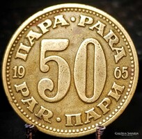 Jugoszlávia 50 Para, 1965 C06B5V