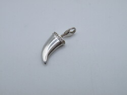 K574 Ezüst áttetsző köves Thomas Sabo tigrisfog medál függő charm 925 jelzett