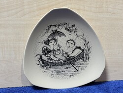 Rosenthal porcelán dísztányér