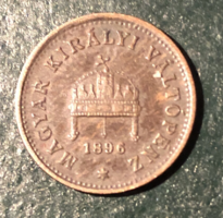 1 Fillér 1896