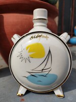 Retro Siófok feliratú Drasche kulacs