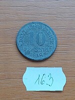 NÉMET BIRODALOM DEUTSCHES REICH 10 PFENNIG 1918 Cink, II. Vilmos  163.