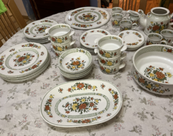 Villeroy&Boch Summerday, 47 részes, 6 személyes, komplett ét-és kávéskészlet.
