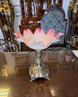 Antik ezüst kínáló asztalközép nettó 287gr