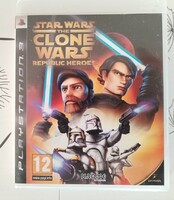  Star Wars: The Clone Wars – Republic Heroes videójáték PlayStation 3, külföldi kiadás.