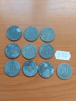 NÉMET BIRODALOM DEUTSCHES REICH 10 PFENNIG 1921 Cink, II. Vilmos 10 DB  B76