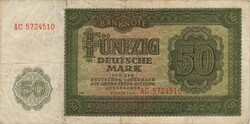 50 márka 1948 Németország 3.