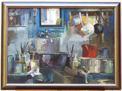 (N) Aba-Novák (is lehetne), helyette Gáspár ’73 jelzéssel : Műhely